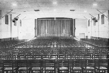 The cinema at HMS "Raleigh.